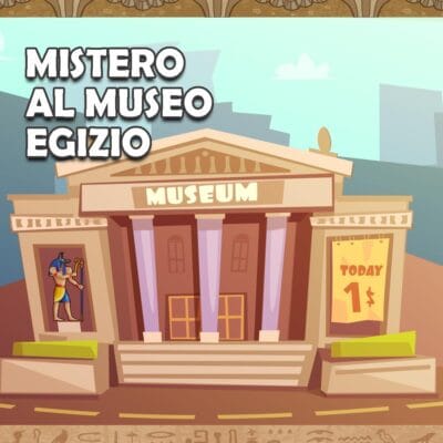 Copertina avventura Mistero al Museo Egizio